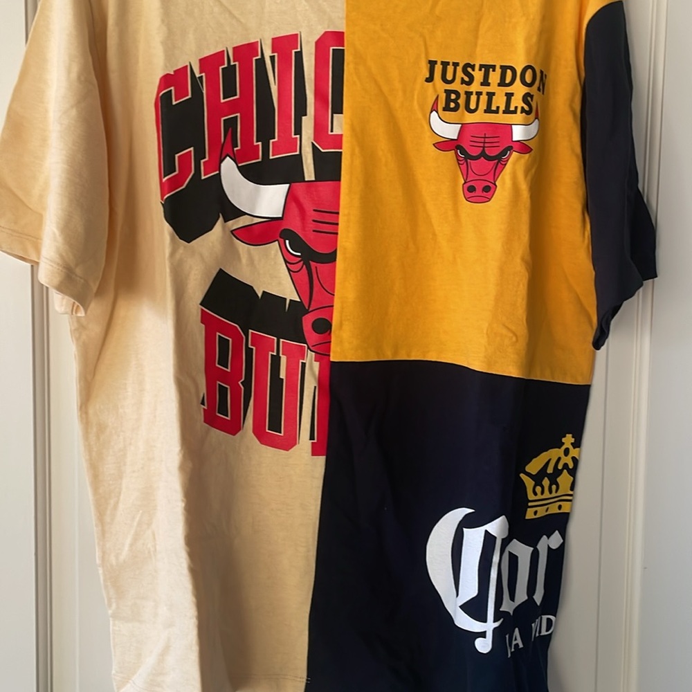 NWOT! Just Don Limited Edition Chicago Bulls/Corona Shirt! - Picture 3 of 5